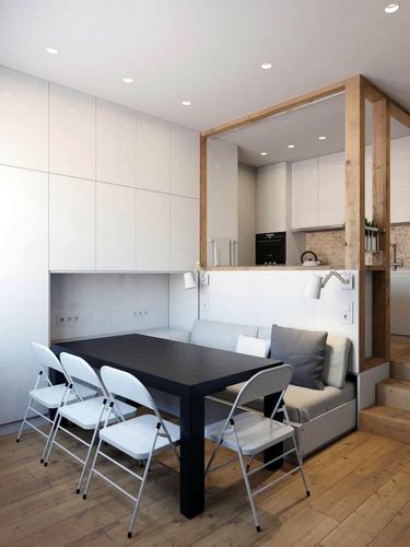 Дизайн студии площадью 27 кв. м (61 фото): планировка прямоугольной квартиры с балконом