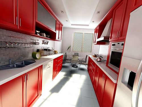 Дизайн узкой кухни фото: кухни для узкой кухни, планировка интерьера маленькой кухни, мебель угловой кухни, видео