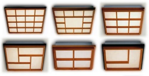 Японские потолки из дерева - характерные особенности