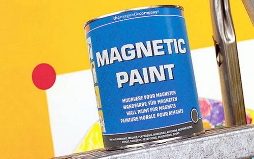 Магнитная краска: маркерная графитовая и грифельная краска для стен, меловые составы с эффектом магнита, отзывы