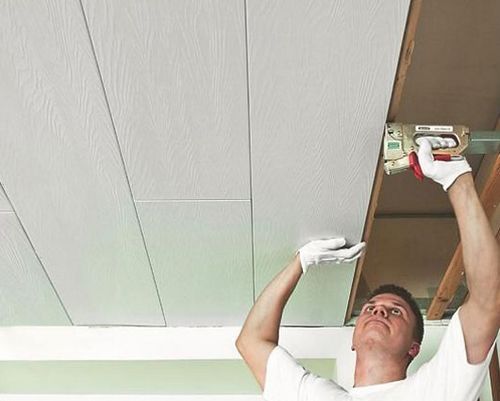 МДФ панели для потолка, как сделать монтаж и отделку поверхности, правильно обшить потолок потолочными панелями, фото и видео примеры