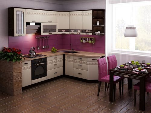 Набор мебели для кухни: коллекция наборной кухонной корпусной мебели