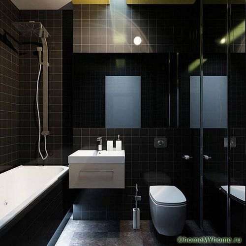 Плитка для ванной комнаты: фото, дизайн и примеры