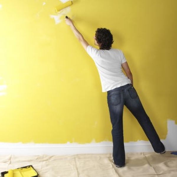 Стены под покраску: видео-инструкция как сделать своими руками, особенности отделки, шлифовки, цена, фото