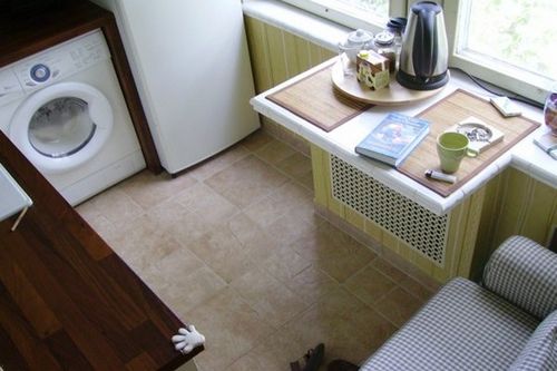 Стиральная машина на маленькой кухне – советы где ставить