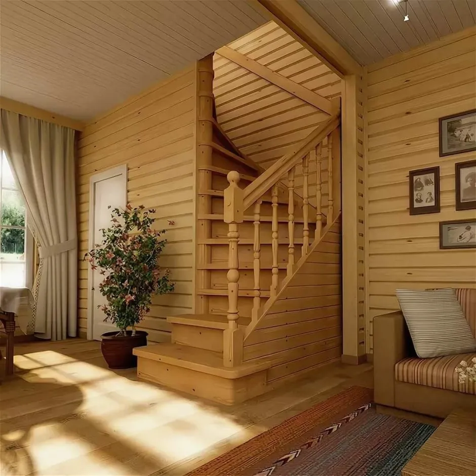 Лестница деревянная лс-10у