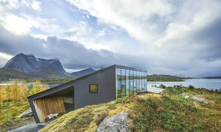Дом в Норвегии с видом на фьорды