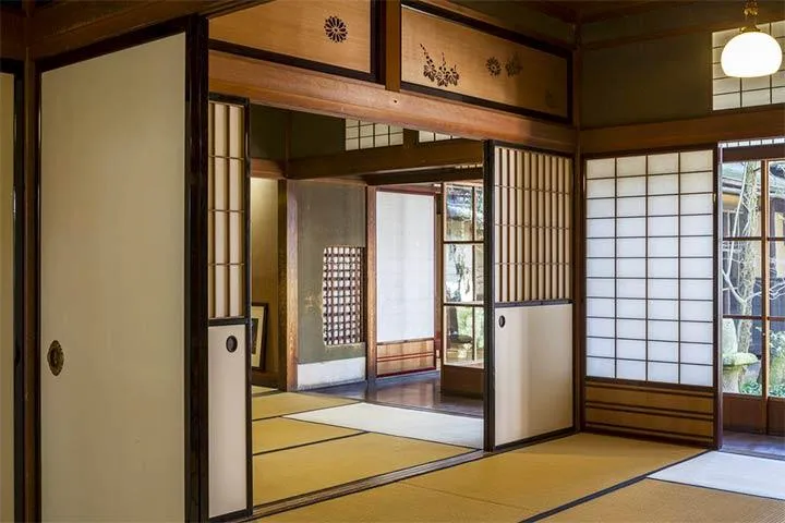 Раздвижные перегородки в японском доме