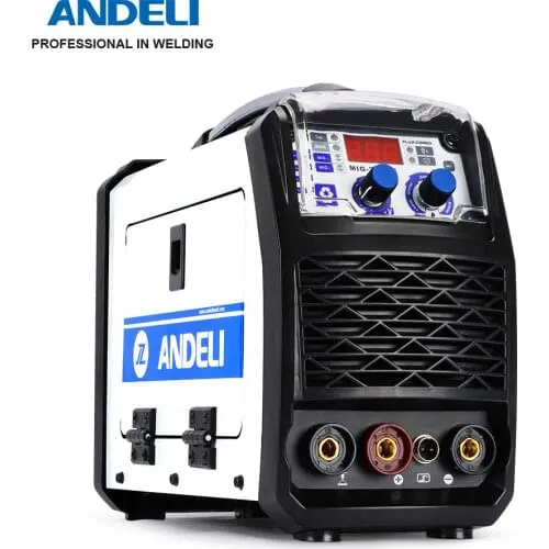 ANDELI MIG-250ME MIG/LIFT TIG/ARC 3 в 1, сварочный аппарат, Сварка MIG без газа, портативный сварочный аппарат, подходит для начинающих