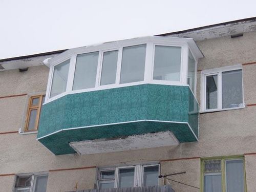 Балкон с выносом - эффективное расширение пространства