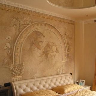 Декоративная штукатурка стен в интерьере квартиры: фото, какие бывают виды декора внутренних поверхностей