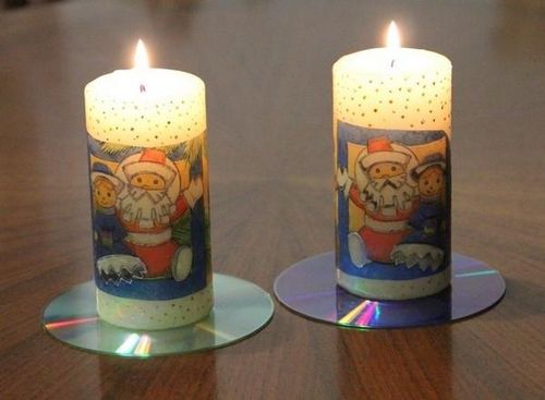 Декупаж свечей: салфетка своими руками на новый год, подсвечник и мастер-класс, фото деревянных и эффект свечения