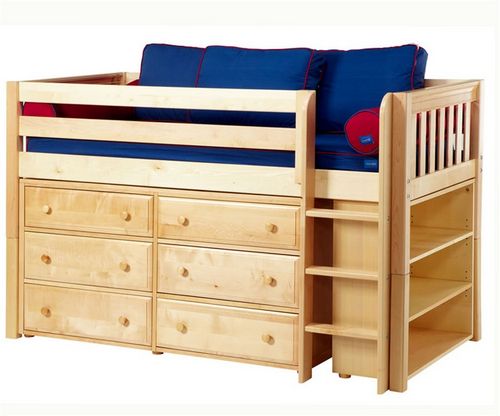 Детская кровать с ящиками (78 фото): односпальные кровати с местом для хранения и маятником для детей 3 лет