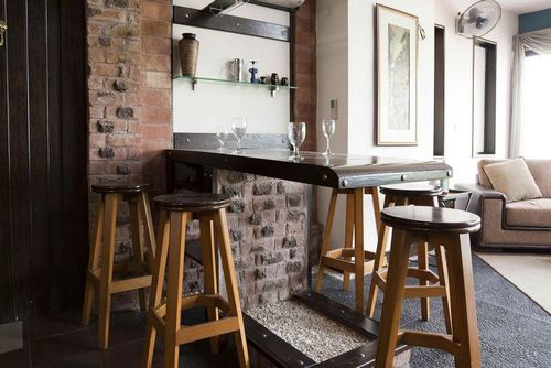 Дизайн кухни с барной стойкой (65 фото): интерьер студии с гостиной 2018