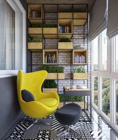Дизайн лоджии или интерьера балкона в квартире
