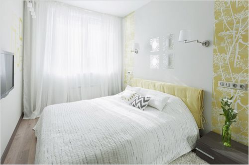 Дизайн маленькой спальни 8, 9, 10, 11 кв м - фото и идеи оформления