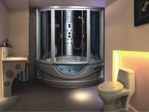 Дизайн ванных комнат с душевыми кабинами: фото, советы