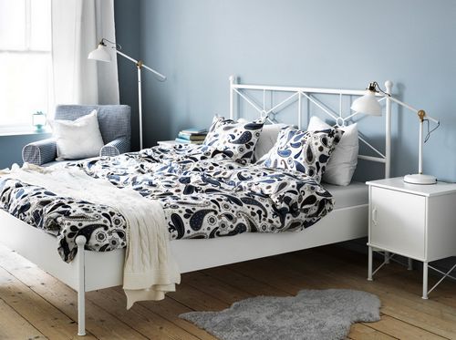 Двуспальная кровать Ikea: двухъярусная модель с матрасом и чердак, в белом исполнении, размеры и материалы, отзывы