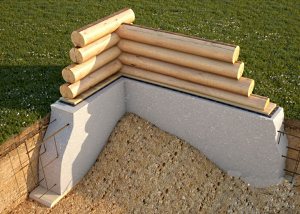 Фундамент для деревянного дома