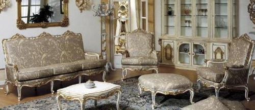 Интерьер гостиной в стиле барокко - особенности и детали оформления