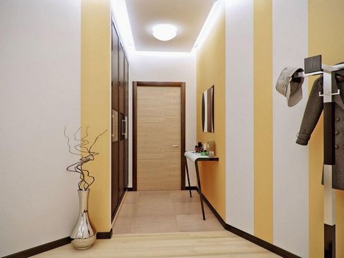 Как покрасить стены в коридоре: для прихожей краска, какой цвет квартиры, фото в доме, вариант в два цвета и дизайн