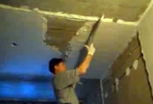 Как правильно штукатурить потолок своими руками, фотографии и видео