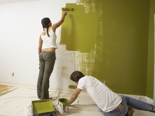 Как правильно валиком красить стены: особенности покраски, нанесение водоэмульсионной краски без разводов и следов