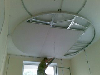 Как сделать многоуровневый потолок своими руками: технология монтажа и каркасы из гипсокартона