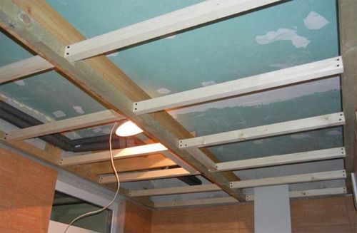 Каркас потолка под гипсокартон: монтаж подвесной двухуровневой конструкции на примерах фото и видео