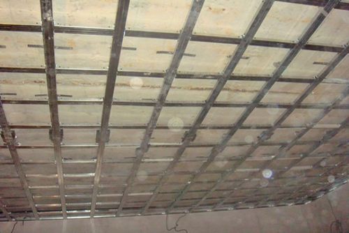 Кессонные потолки из гипсокартона своими руками - пошаговая инструкция