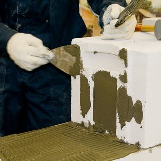 Кладка стен из блоков: технология возведения блочных стен своими руками с видео