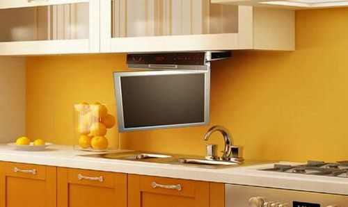 Куда повесить телевизор на кухне: с креплением на стену, как сделать своими руками, на какой высоте, где разместить, видео-инструкция
