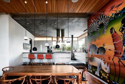 Кухня в африканском стиле: фото интерьера, дизайн оформления, галерея
