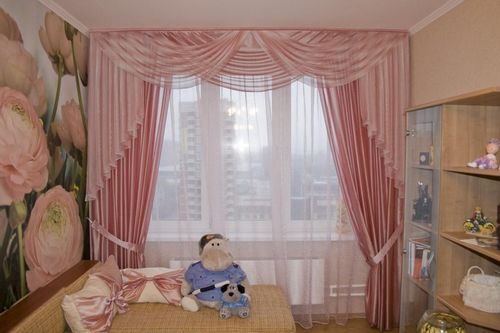 Ламбрекены для спальни: фото тюля, каталог новинок 2017, современные образцы на окна