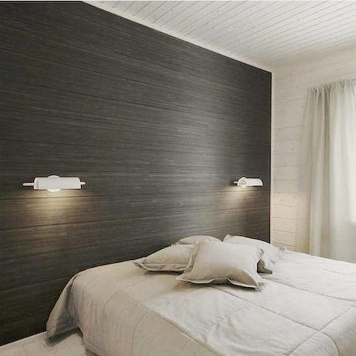 Ламинат на стене в спальне: фото, какой выбрать в интерьер, отделка и дизайн, светлый