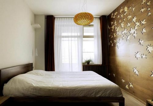 Ламинат на стене в спальне: фото, какой выбрать в интерьер, отделка и дизайн, светлый