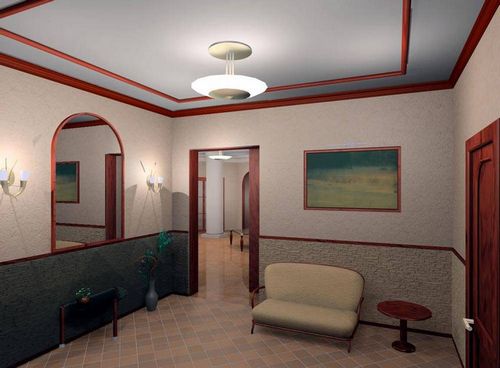 Люстры в коридор (58 фото): дизайнерские идеи потолочных светильников в прихожую, длинная модель для холла, красивые примеры в интерьере