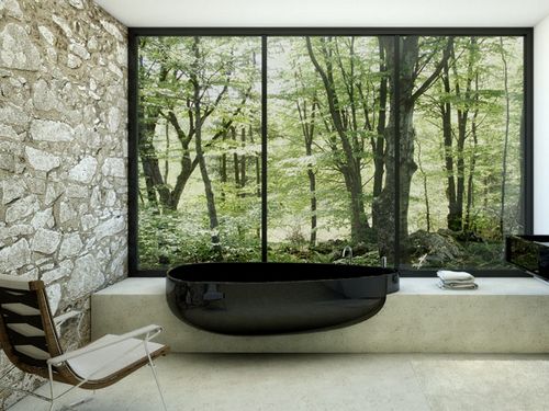 Модный дизайн ванной комнаты: фото. Необычный стильный интерьер ванной 