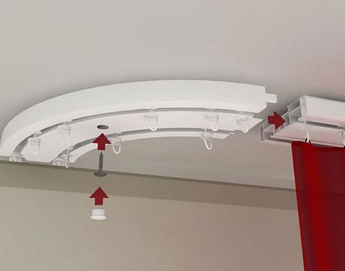 Монтаж и установка потолочного карниза, как правильно прикрутить карниз к потолку, как рассчитать расстояние от потолка до карниза, фотопримеры и видео