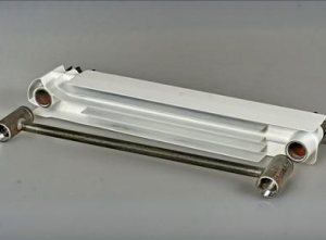 Мощность одной секции алюминиевого радиатора