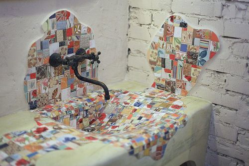 Мозаика своими руками: из битой плитки, фото, как сделать матер-класс из посуды, керамический материал