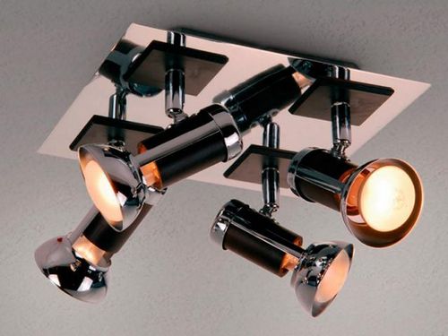 Накладные точечные светильники на потолок - преимущества и типы
