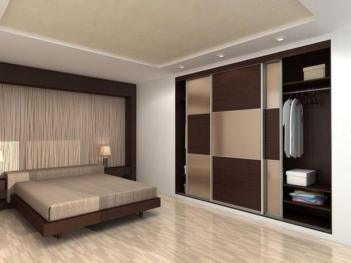 Ниша в спальне: из гипсокартона, фото шкафа, спальное место и телевизор, интересный дизайн гостиной, кровать в стене