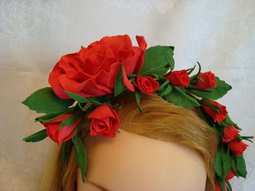 Ободки из фоамирана: мастер-класс с цветами, фото и повязка на голову, как сделать своими руками МК красиво