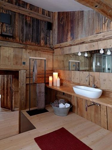 Отделка ванной комнаты деревом: шпонированная доска, фото, влагостойкое дерево, отделка пола своими руками