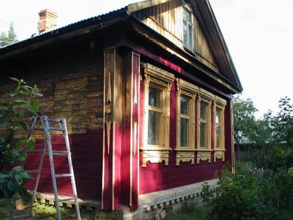 Покрасить дом: видео-инструкция, особенности отделки загородного коттеджа, как и чем, фото