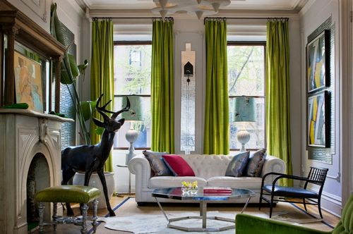 Портьеры для гостиной (50 фото): стильные портьеры в зал, современный дизайн, новинки 2018
