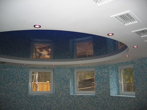 Потолок из гипсокартона в ванной: фото в комнате, отзывы, гипсокартонный в туалете, дизайн, как обшить