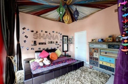 Потолок в комнате подростка девочки - особенности и варианты оформления