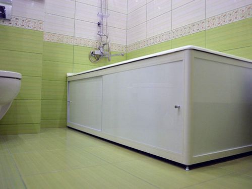 Раздвижной экран для ванны: фото и какие бывают, образный профиль и размеры комнаты
